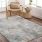 Surya Dresden Dusty Sage, Taupe, Deep Teal, Off-White, Ink Blue, Light Gray and Mustard 7"10" x 10"2" Area Rug, , large