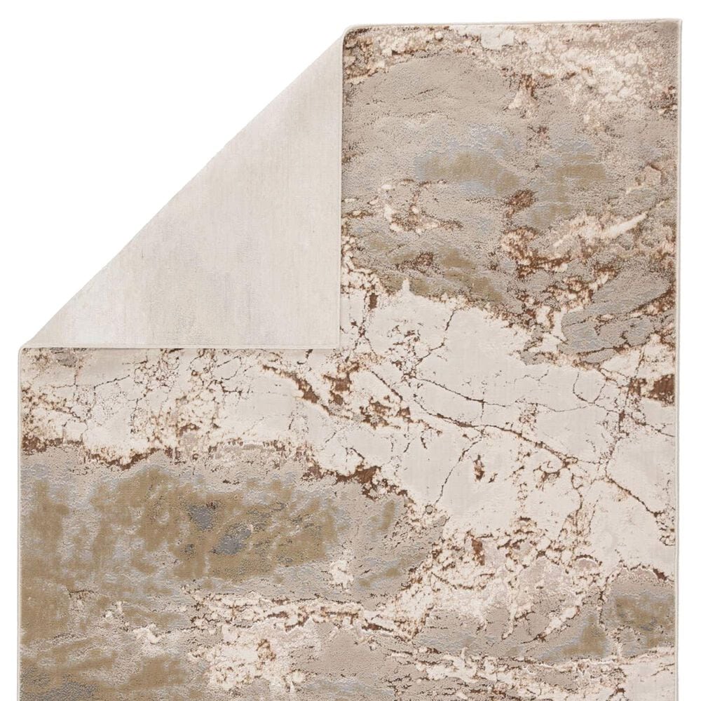 Jaipur Catalyst Cisco Travertine and Whitecap Gray 5&#39; x 7&#39;6&quot; Area Rug, , large