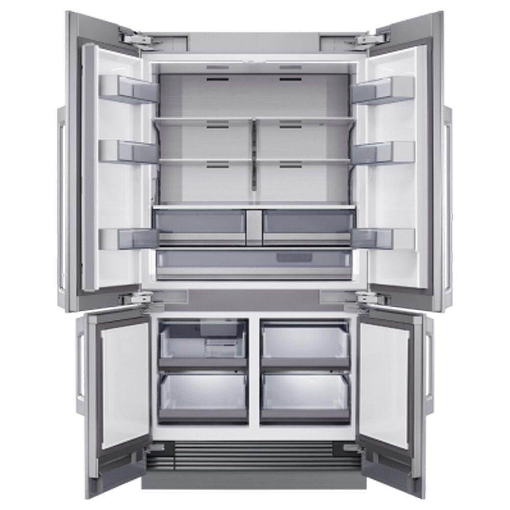 Dacor 23.5 Cu. Ft. Built-In French Door Refrigerator with SteelCool in Silver Stainless Steel, , large