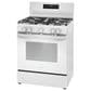 Frigidaire 30" Freestanding Natural Gas Range in White, , large