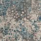 Safavieh Monaco MNC225E-3SQ 3" x 3" Grey/Light Blue Square Rug, , large