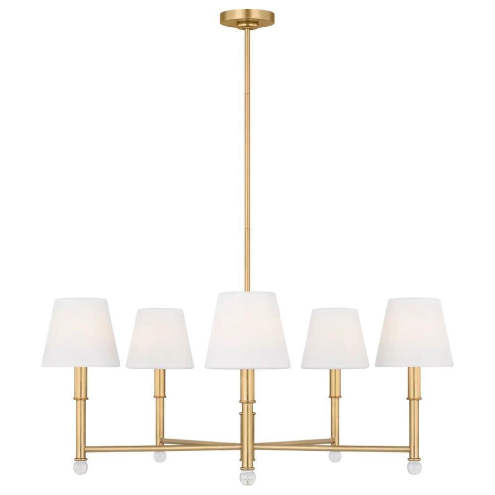 Visual Comfort Studio Greard 5-Light Chandelier in Gild, , large