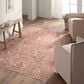 Jaipur Garcia Elar 5" x 8" Mellow Rose and Semolina Area Rug, , large