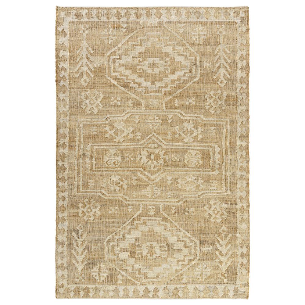 L&R Resources Birch 2" x 3" Beige and Ivory Area Rug, , large