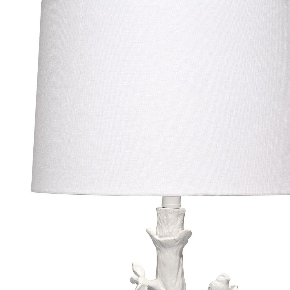 Splendor Living Stonemere Table Lamp in Matte White, , large