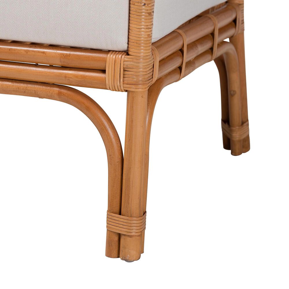 Baxton Studio Marisa Arm Chair in Neutral, , large