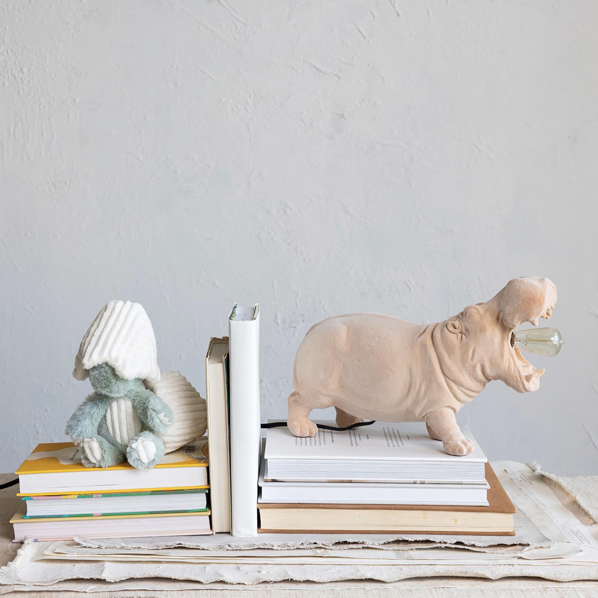 Hippo table lamp top