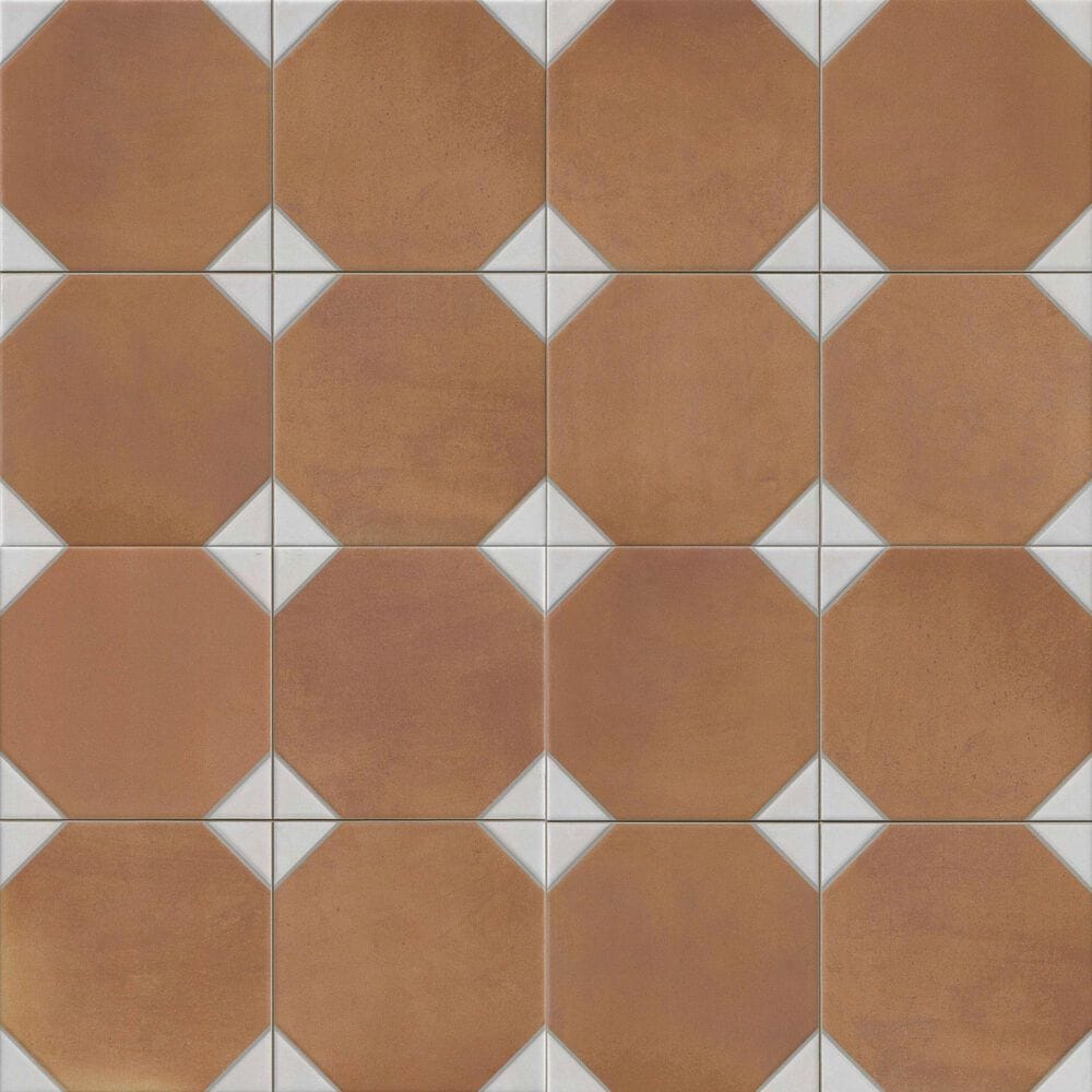 MS International Via Bianchi Cotto 13" x 13" Porcelain Tile, , large