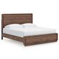 Ashley Fortlorn California King Bed with Two Nightstands in Walnut Brown, , large