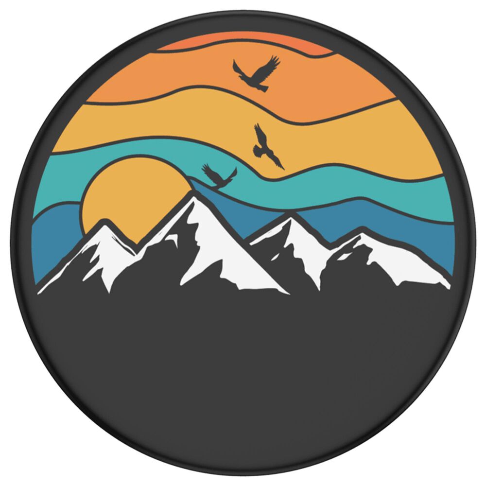 PopSockets PopGrip Cell Phone Grip and Stand - Mountain High, , large