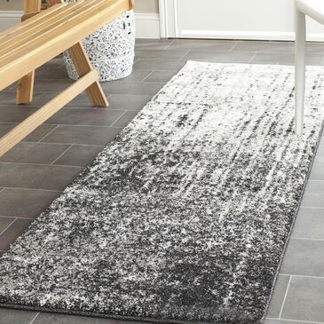 Safavieh Retro RET2770-9079-27 2"3" x 7" Black/Light Grey Runner, , large
