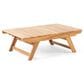 Hearth and Haven Sedona Rectangular Patio Coffee Table in Teak, , large