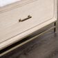 Furniture of America Sandnes 2-Drawer Nightstand in Light Oak and Gold, , large