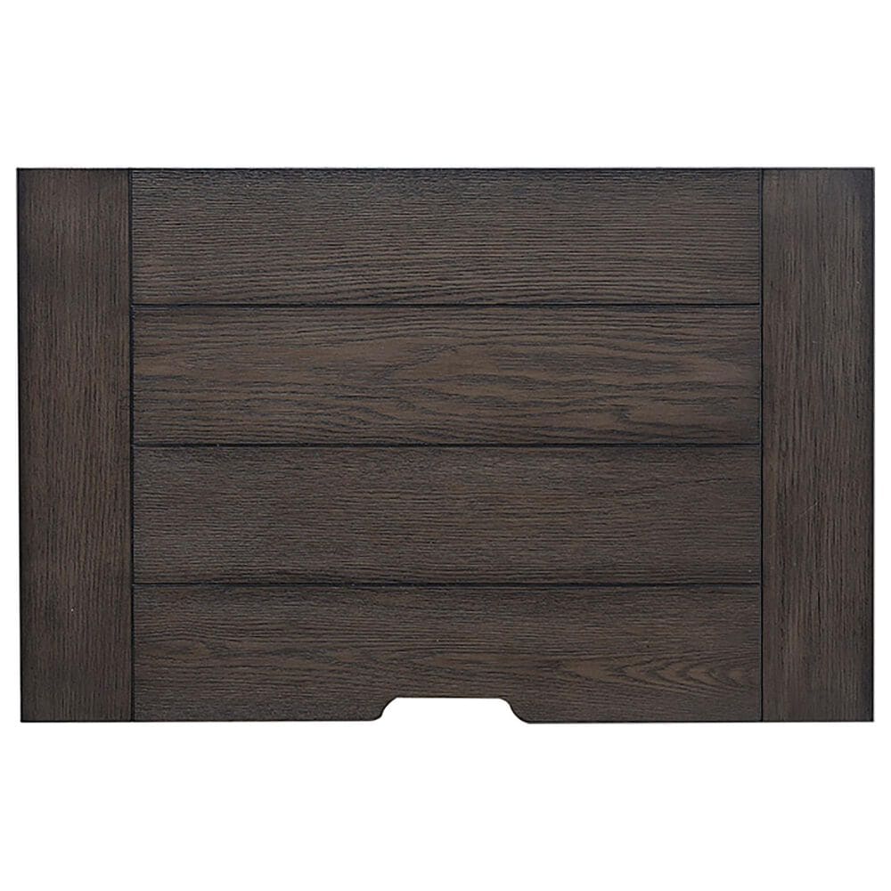 Riva Ridge Caraway 2-Drawer Traditional Nightstand in Slate Gray, , large