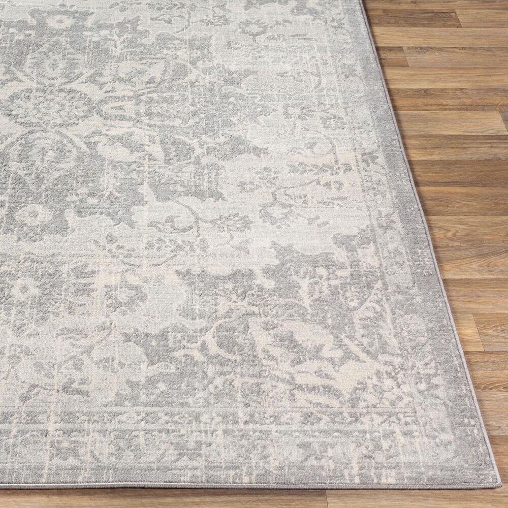 Surya Monaco MOC-2328 8&#39;10&quot; x 12&#39;4&quot; Silver Gray and Ivory Area Rug, , large