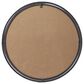 Maple and Jade 30" Round Wall Mirror in Glossy Silver, , large