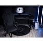 Arozzi Zona Microfiber Noise Dampening and Scratch Protection Anti-Slip Chair Mat in Black and Grey, , large