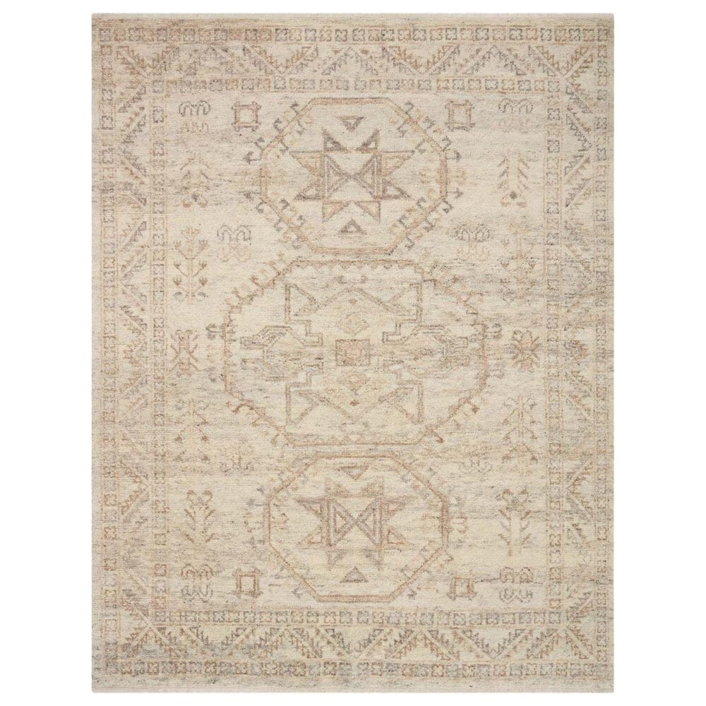 Loloi Marco 11"6" x 15" Natural and Mocha Area Rug, , large