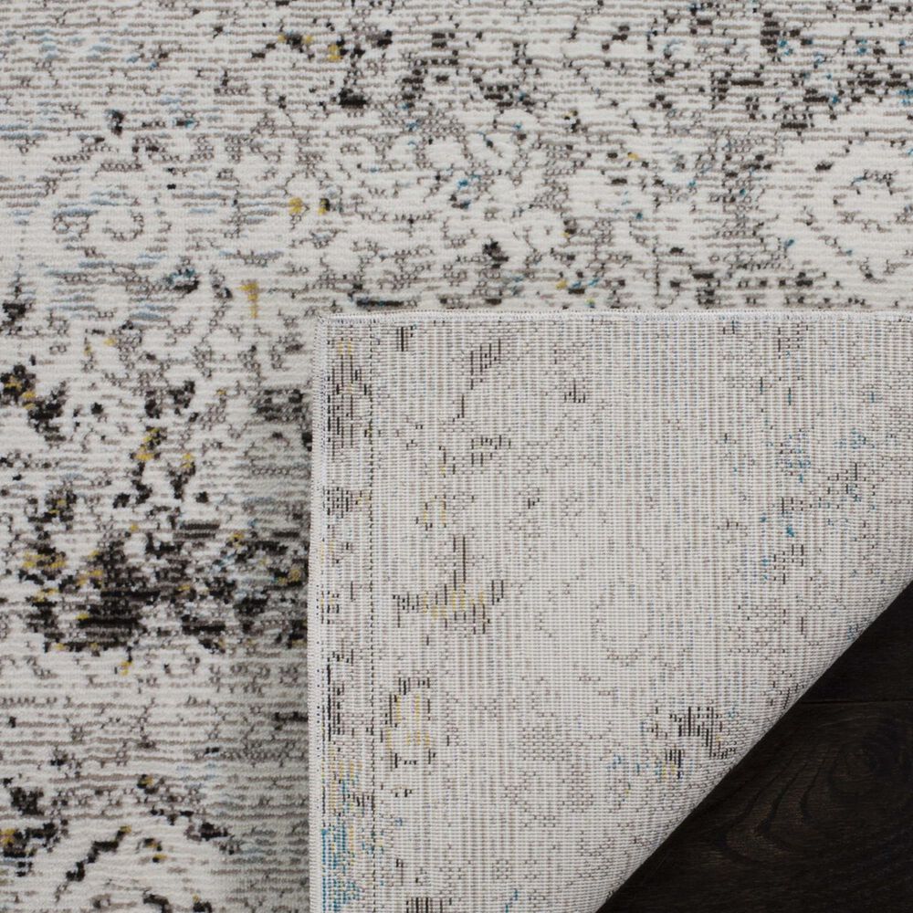 Safavieh Aria 2&#39; x 8&#39; Blue and Creme Runner, , large