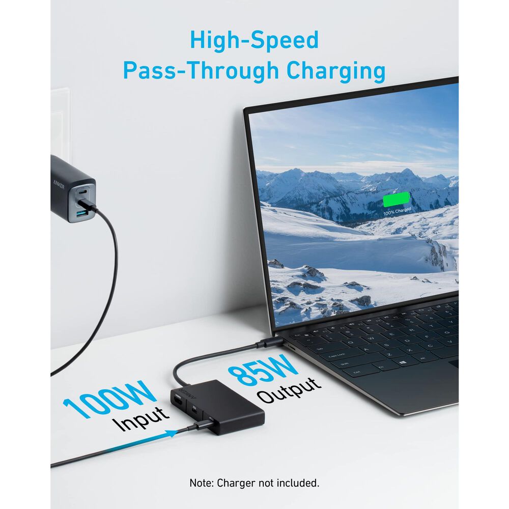 Anker 332 5-In-1 USB-C Hub in Black, , large
