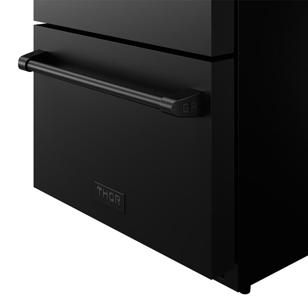 Thor Kitchen Gordon Ramsay 24" Undercounter Freezer in Black, , large