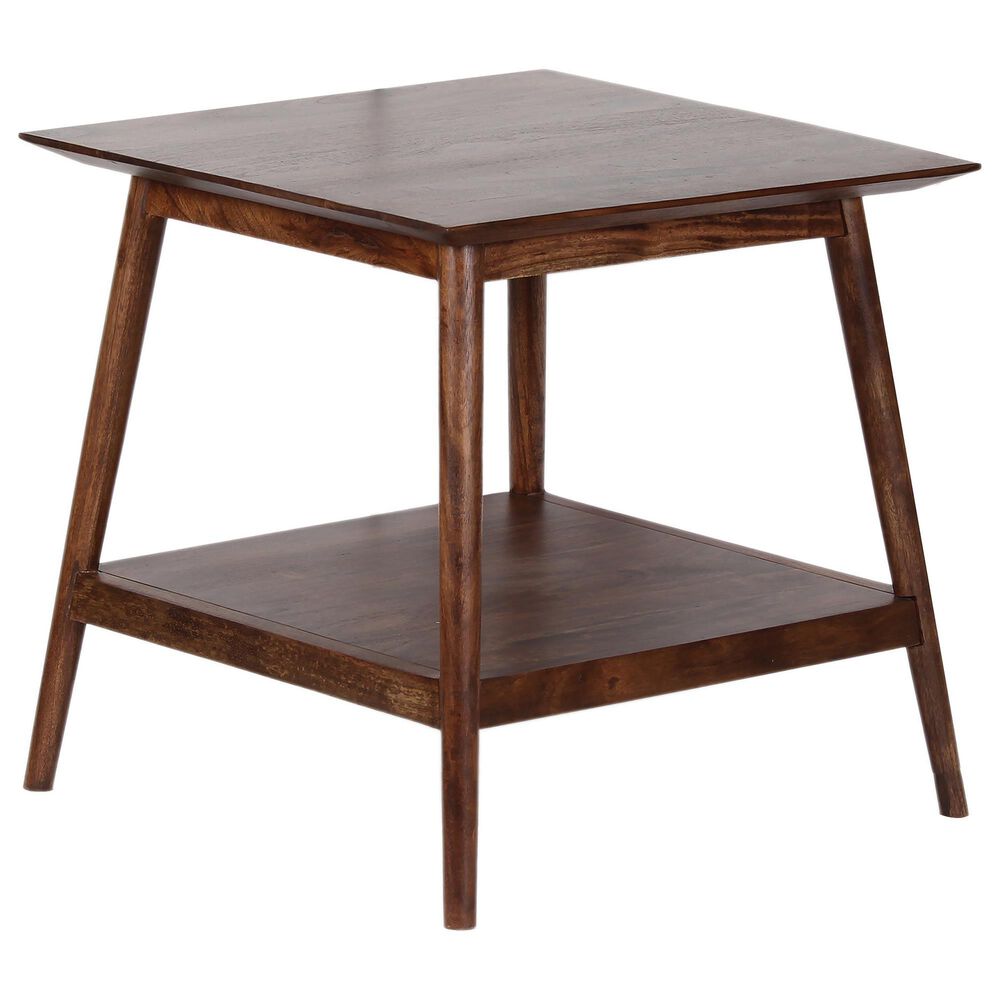 Porter Design Portola End Table in Brown, , large