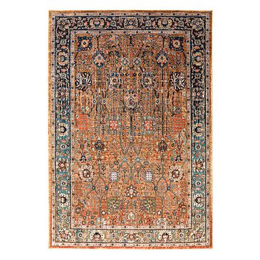 Karastan Spice Market Myanmar 90668 2"1" x 7"10" Aquamarine Runner, , large