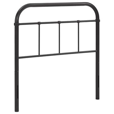 Modway Serena Steel Twin Headboard in Brown, , large