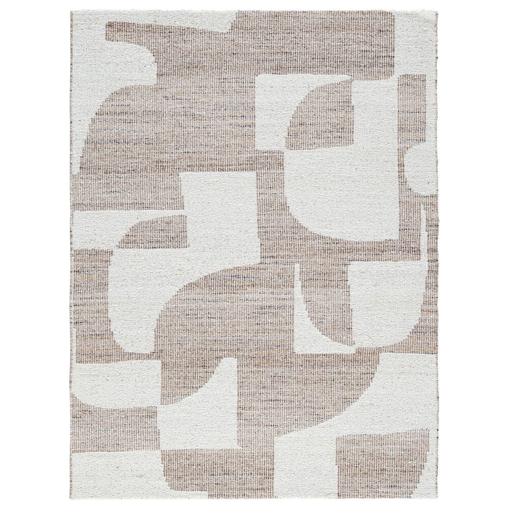Ashley Brynnfield 8" x 10" Beige and Brown Area Rug, , large