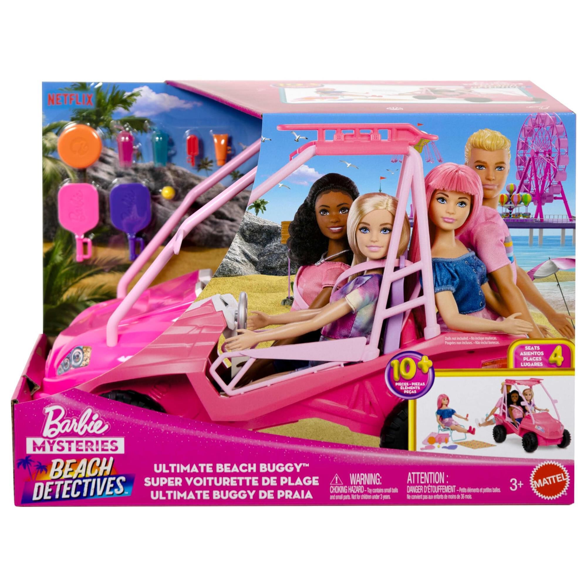 Barbie Mysteries Beach Detectives Ultimate Beach Buggy Vehicle Playset