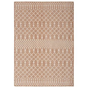 Nourison Positano Southwestern Jute 9" x 12" Indoor/Outdoor Area Rug, , large