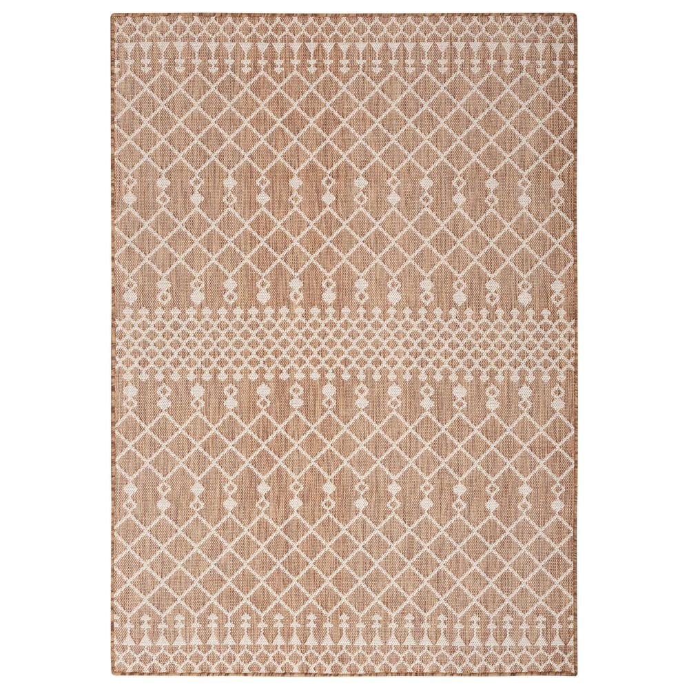 Nourison Positano Southwestern Jute 9" x 12" Indoor/Outdoor Area Rug, , large