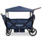 Wonderfold XR Series Rev 2-Seater Stroller Wagon in Navy, , large