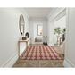 Nourison Positano Geometric Terracotta 6" x 9" Indoor/Outdoor Area Rug, , large