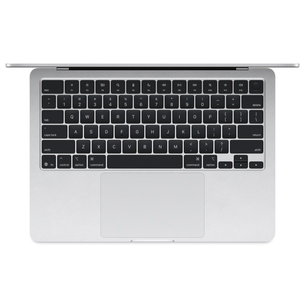 Apple MacBook Air 13.6&quot; Laptop - Apple M4 chip 10-core CPU - 24GB RAM - 10-core GPU - 512GB SSD in Silver with 3-Year AppleCare+, , large