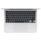 Apple MacBook Air 13.6" Laptop - Apple M4 chip 10-core CPU - 24GB RAM - 10-core GPU - 512GB SSD in Silver with 3-Year AppleCare+, , large
