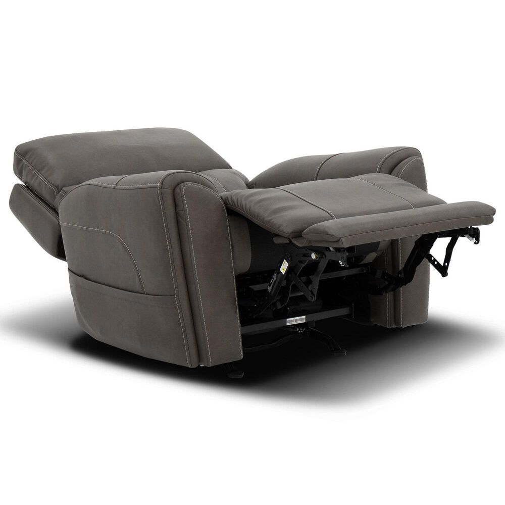 Flexsteel Carter Power Rocking Recliner in Smoke, , large
