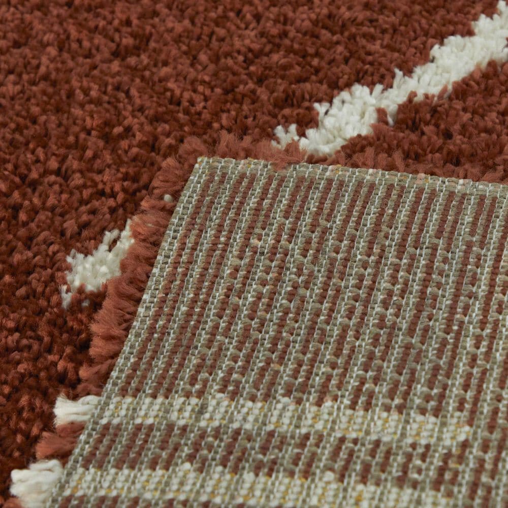 Balta Rugs Rupa 3090664 6&#39;7&quot; x 9&#39; Rust Area Rug, , large
