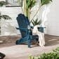 Walker Edison Patio Adirondack Chair in Navy Blue, , large