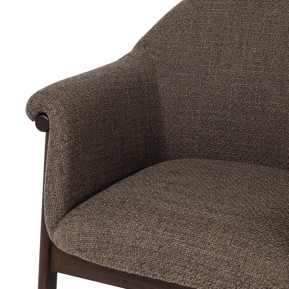 Four Hands Sora Upholstered Arm Chair in Gibson Mink, , large