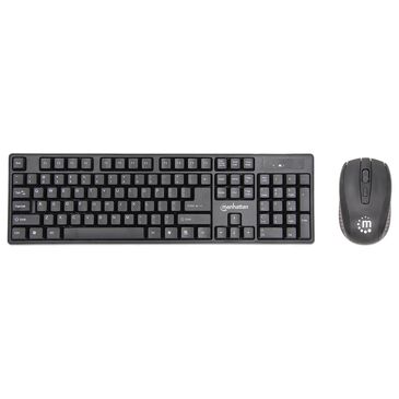 Manhattan Wireless Keyboard and Optical Mouse Set, , large