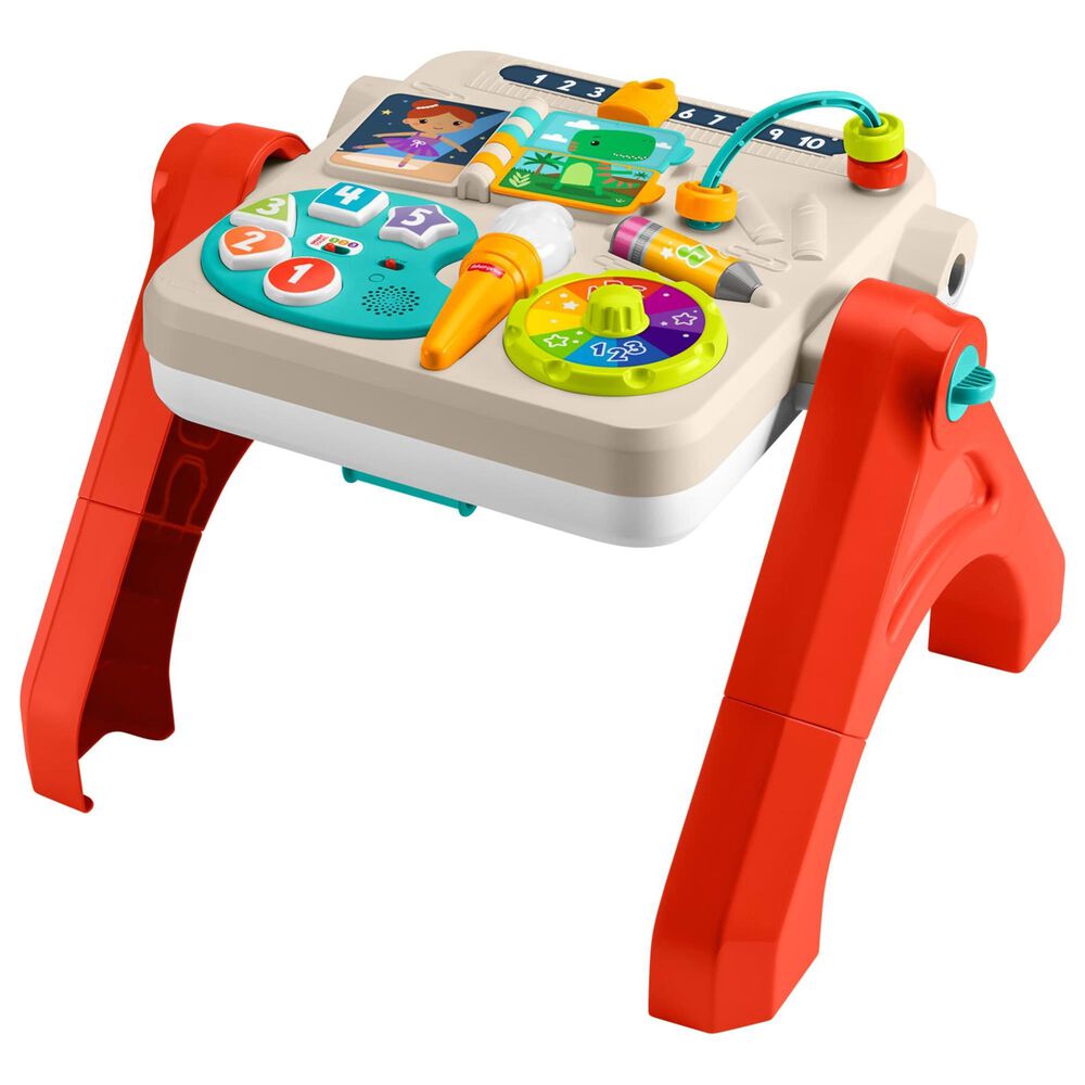 Fisher Price Laugh and Learn 4-In-1 Activity Table with Easel in Multicolor, , large