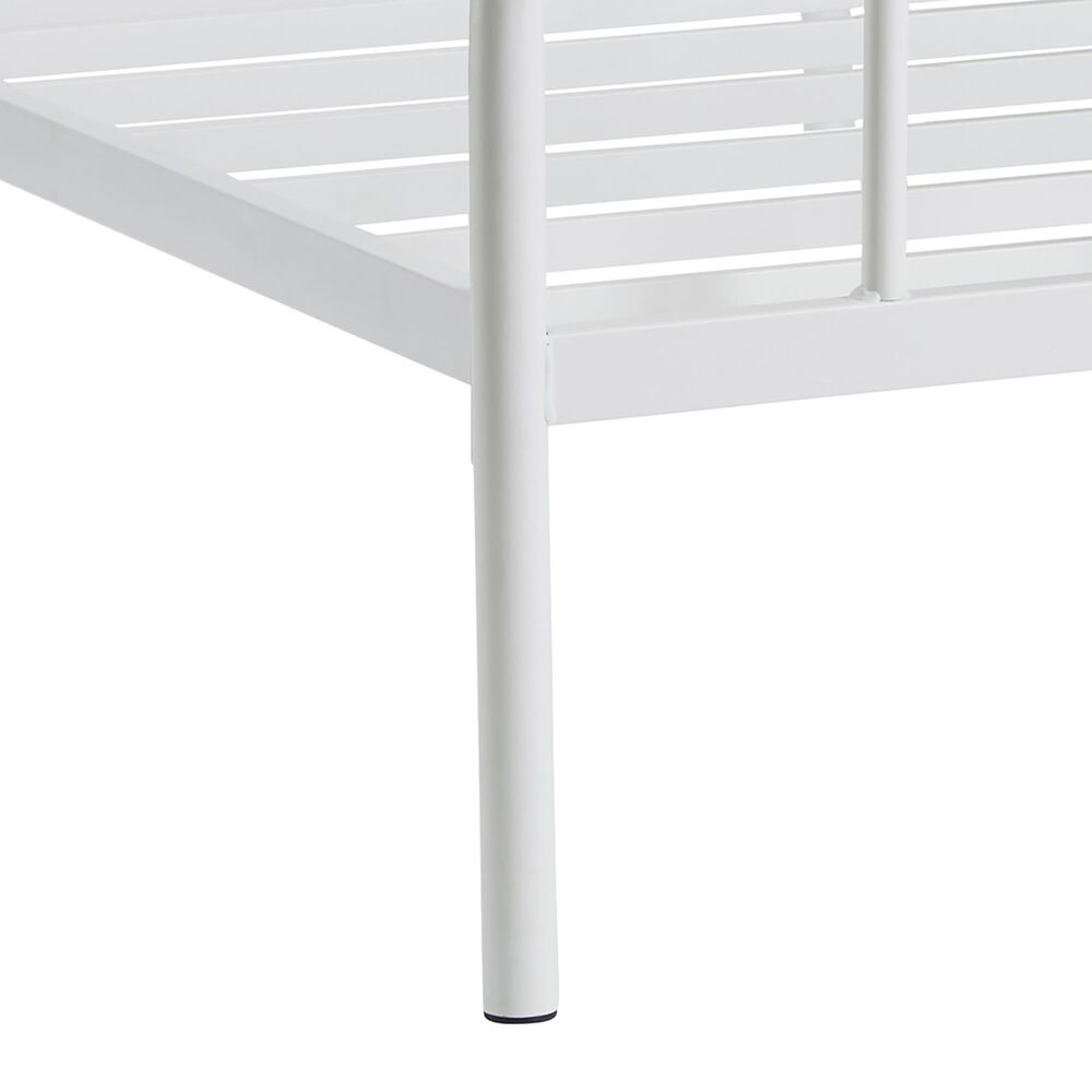 Signature Design by Ashley Trentlore Twin Platform Bed in White, , large