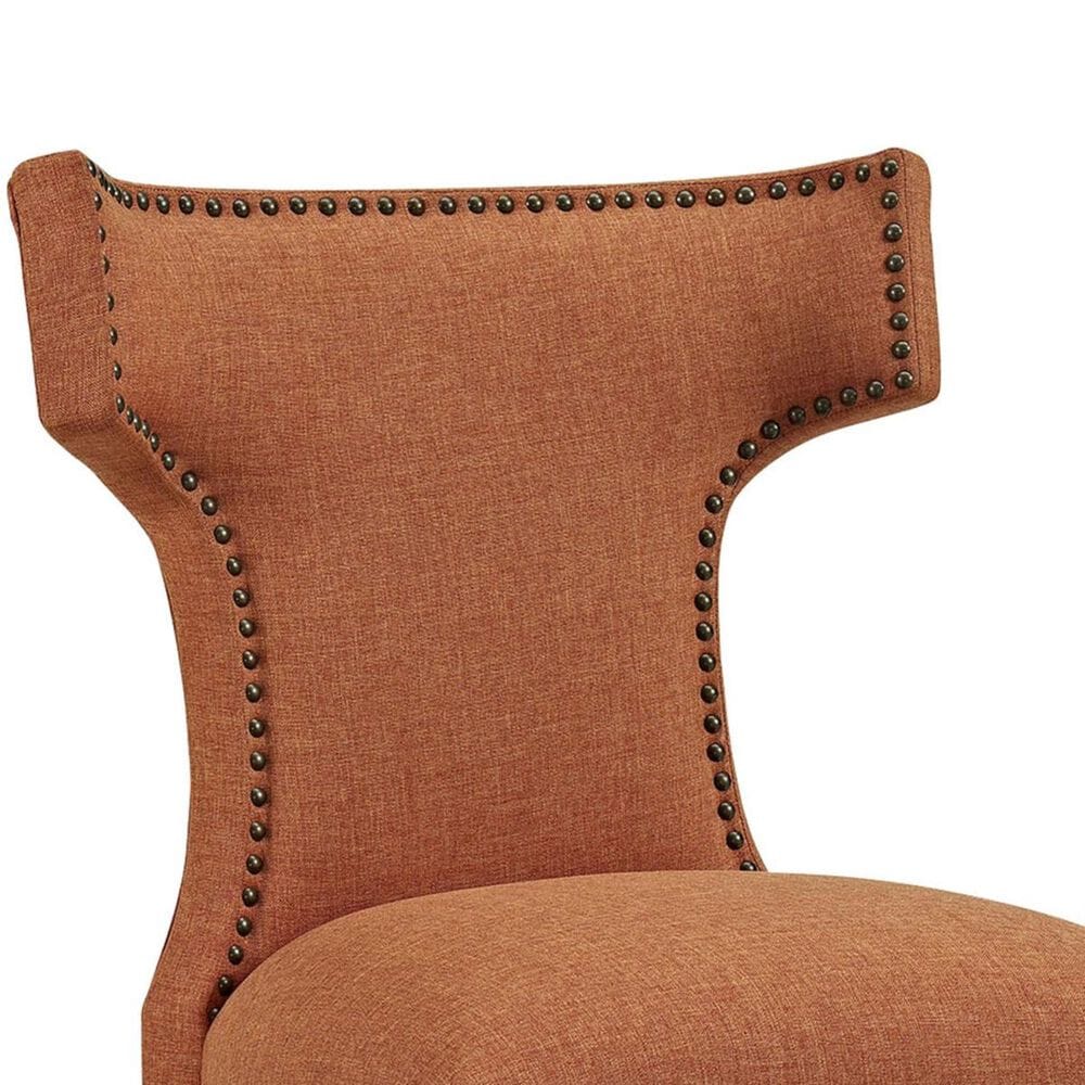 Modway Curve Fabric Dining Chair in Orange, , large