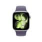 Apple Watch Series 11 (GPS+Cellular) 42mm Silver Aluminum Case with Purple Fog Sport Band - M/L - Silver - (2025)(Pre-Order), , large