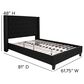 Flash Furniture Riverdale Full Platform Bed in Black, , large
