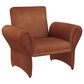 Coaster Liana Accent Armchair in Rust Orange, , large