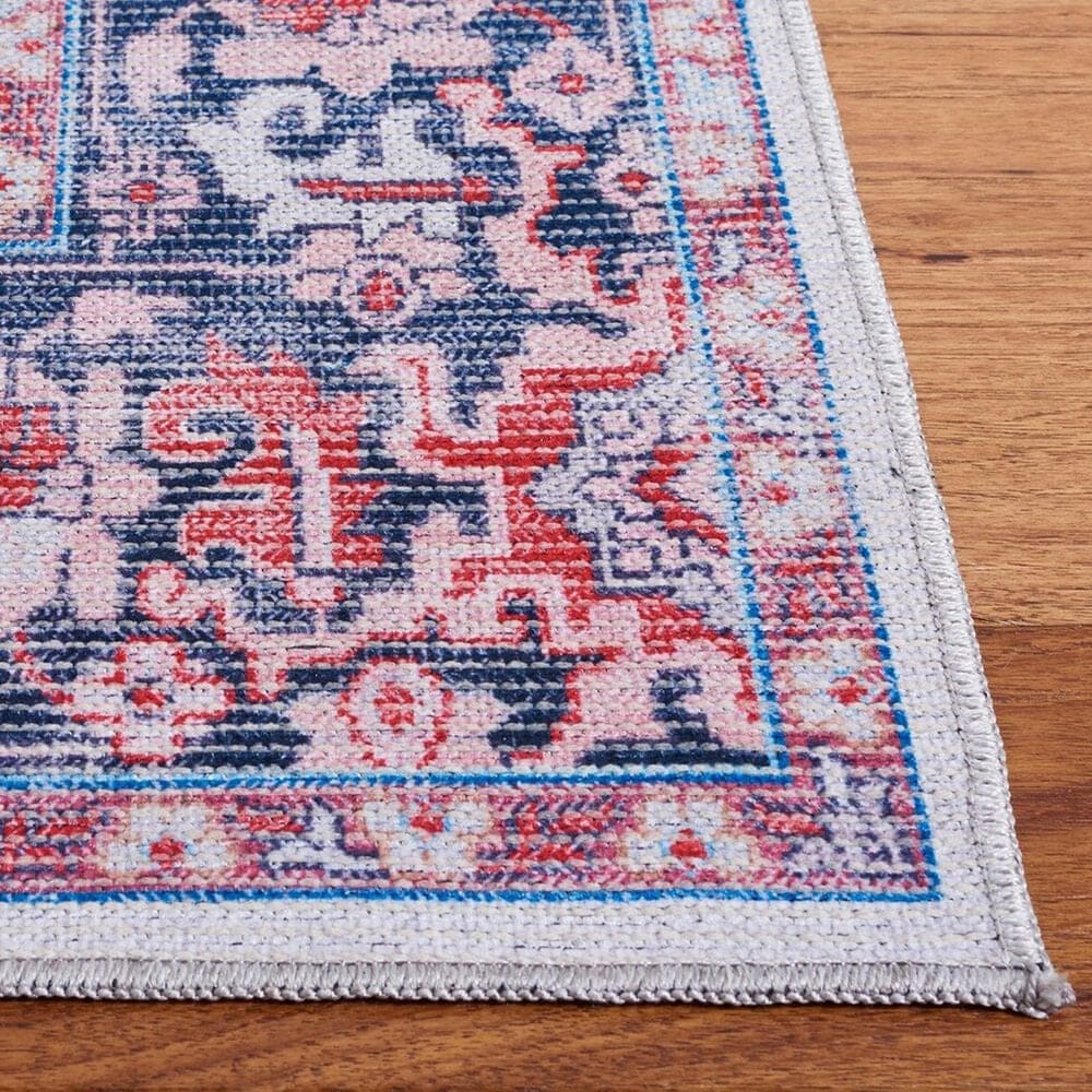 Safavieh Serapi SEP369 5&#39;3&quot; x 7&#39;7&quot; Blue and Rust Area Rug, , large