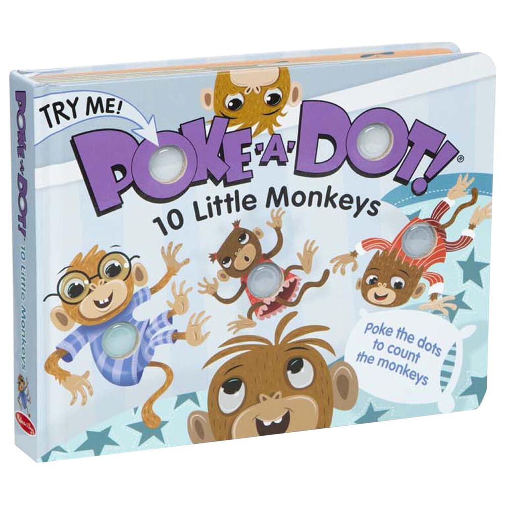 Melissa & Doug Poke-A-Dot: 10 Little Monkeys, , large