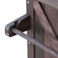 HOMLUX 50" Outdoor Kitchen Island in Dark Brown and Stainless Steel, , large